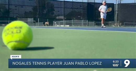 The medal Nogales teenager Juan Pablo Lopez was able to capture