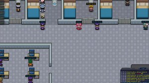 Defeating Bossing Officer Shamac in Pokemon Revolution