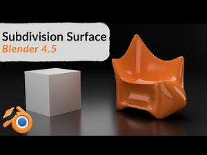 Easy Blender Subdivision Surface | Tutorial Part 05