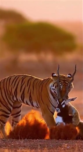 Tiger vs. Antelope