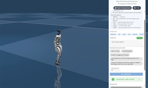 G1 text2motion 搬进浏览器