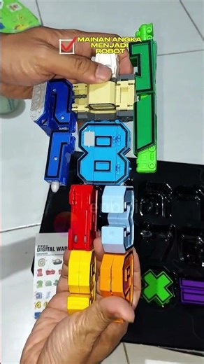 Number Toys Can Become Robots