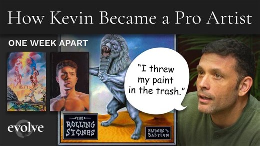 Kevin Murphy s Inspiring Life Story to Become a Pro Artist | Ben Tallon