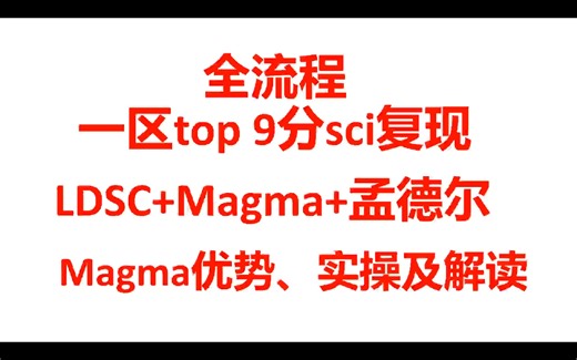 ⑤一区top 9分sci复现-Magma实操 优势 结果解读 关联基因组织细胞三个层次特异性分析