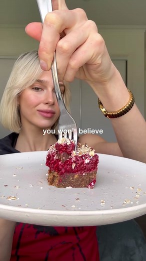 No Bake Raspberry Crumble Bars: Healthy Vegan Dessert Recipe