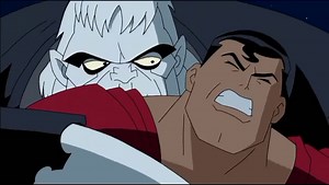 Superman vs Solomon Grundy(in my opinion this is how the fight between Superman and Draaga should've been handled)