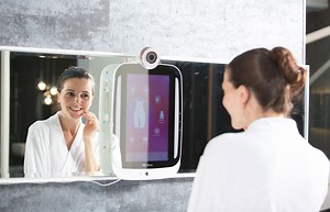The first smart mirror you can actually buy focuses on your flaws