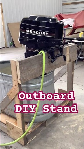 DIY Motor Stand from Scrap Lumber & Pallet