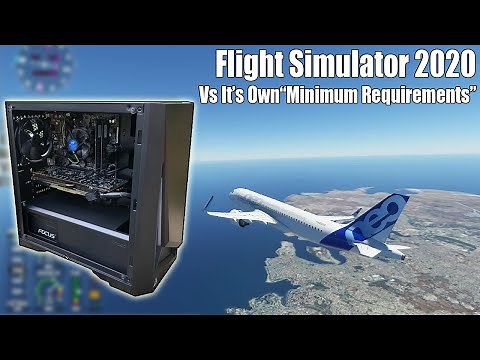 The Flight Simulator 2020 "Minimum System Requirements" Gaming PC