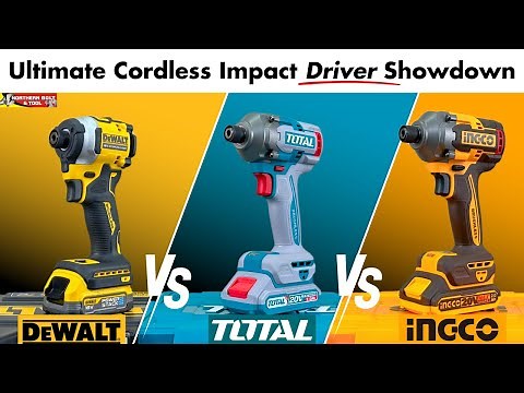 Ultimate Cordless Impact Driver Showdown: DeWalt vs Ingco vs Total - Which is best?