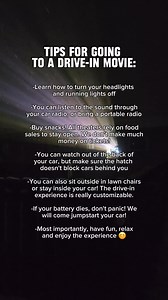 With the spring/summer season ramping up, we thought it might be nice to compile some helpful tips for first-time patrons. Every drive-in theater has its own rules, but these tips are fairly universal. Did we forget any? What advice do you have for someone visiting a drive-in for the first time? #driveintheater #driveinmovie #drivein #lehighvalleypa #lehighvalley | Shankweiler's Drive-In Theatre