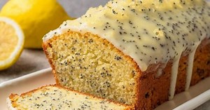 Budín de limón con semillas de amapola: una receta fácil, rica para la merienda