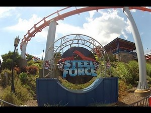 Dorney Park Steel Force POV "Complete Ride Experience" Roller Coaster GoPro HD Video On Ride