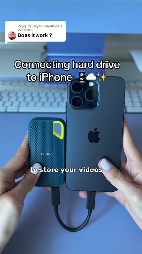Connect Hard Drive to iPhone for Extra Storage