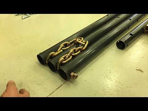 Tripod hoist build 1