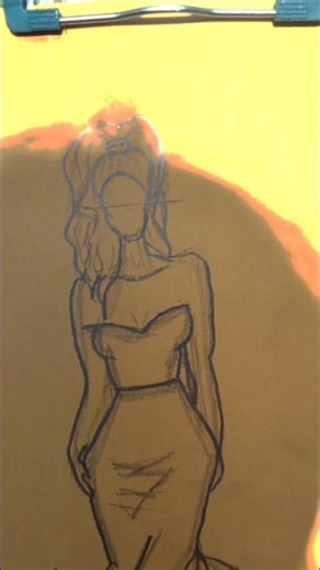 Model Sketch#art #bride #model #diy #sketch #drawing #painting #artlove #beautiful #viral #explore