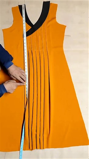 vi collar neck kurti design tutorial #shorts