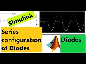 series diode configuration in simulink MATLAB | series configuration of diode in simulink