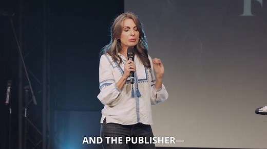 Do you ever look in the mirror and feel RIDICULED by incompetency? My very sleep-deprived self was putting makeup on for the first time in fifteen weeks. I had four babies, my husband was traveling, and I felt like a crazy, breast milk leaking mama. But John's publishers had asked to meet with me about writing my own book. I remember looking in the mirror and thinking, "This is a JOKE." The Holy Spirit replied nearly instantly, "You are not who you see. What you see on the outside CONTRADICTS wh