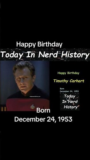 Happy birthday Timothy Carhart, born December 24, 1953.