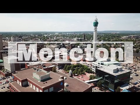 Drone Moncton, New Brunswick | Canada | Resurgo Place | Fundy Bay | Petitcodiac River