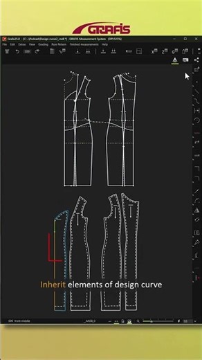 Design curve - save as macro GRAFIS CAD
