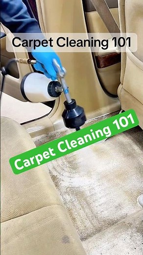 20-Second Carpet Cleaning Process | Pro Detailing Setup