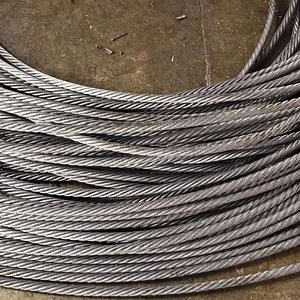[Hot Item] 7/8" Inch 6*26ws 6X26ws FC Iwrc Steel Wire Rope Cable Cord Eip Factory Winch Lines En 12385 JIS G3525