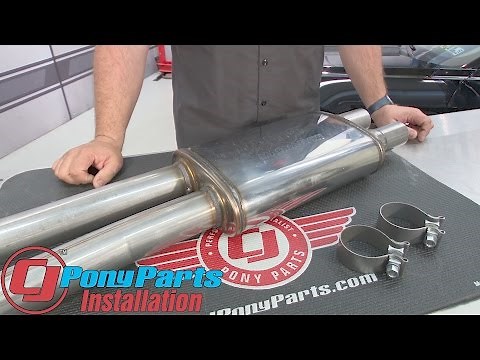 2015-2020 Mustang GT MagnaFlow Tru-X Resonated X-Pipe Installation