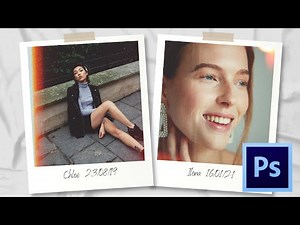 Effet Polaroid dans Photoshop - Tuto Retouche Photo