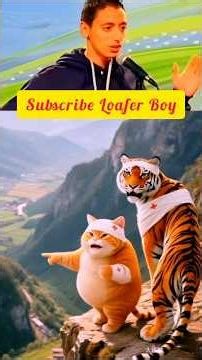 how to Tiger cat friends funny pranks#loaferboy