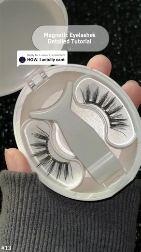 Replying to @✧⊱vox⊰✧ You totally can — it’s just the technique 🤍 In the video I show it step-by-step: curl your natural lashes, place from the lash root, then lock it in. If it slips, add a light coat of the sealant/mascara and it stays all day. Reusable too ✨#magneticeyelashes #lashes #eyelashes #beautyhacks #beauty#EasyBeauty #MagneticLashe#magneticlashes #makeup #lashes#MagneticLashes #BeautyTips#MagneticLashes #GlueFreeLashes #EasyLashes #FalseLashesHack #BeautyTips #magneticeyelashes#Flawl