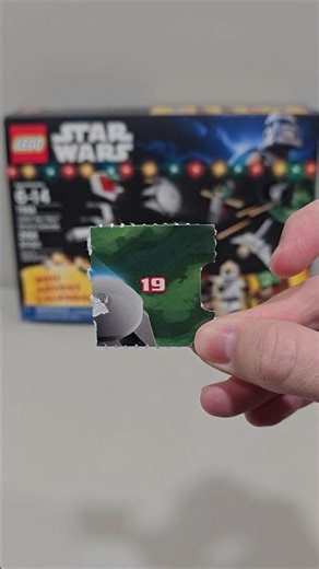 Lego Star Wars Advent Calendar set 7958 Day 19 TIE Fighter Pilot Minifigure! #lego #adventcalendar