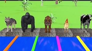 Con gì đây ? Bé học con vật #nhacthieunhi #behocdongvat #xuhuong