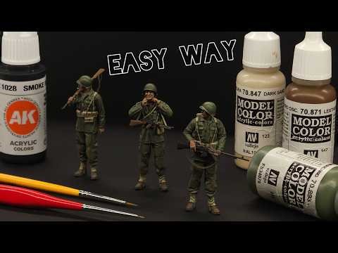 Realistic WW2 Figure Painting | 1/35 Scale