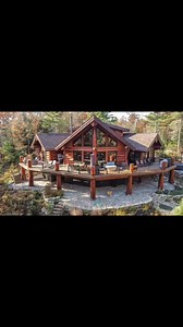 Final pics of a home we built in Wisconsin 💪👌 | Langberg Log Homes
