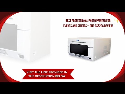 DNP DS620A Professional Dye Sublimation Printer | Fast, High-Quality Photo Prints 2x6–6x8