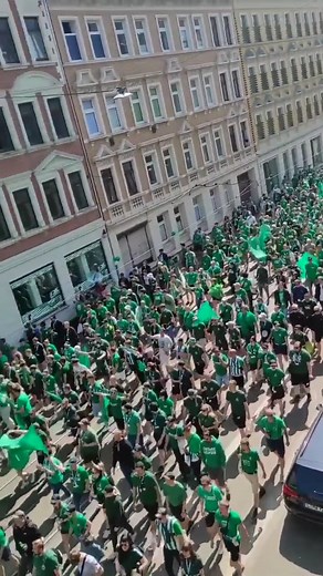 🟢⚫️⚪️Chemie Leipzig chant 🎶💪🏼🇩🇪 | Hooligans Style