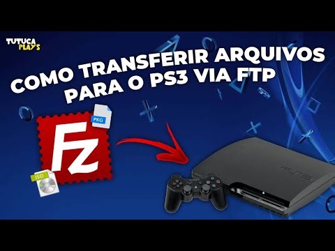 📂 Como transferir arquivos para o PS3 via FTP (Rápido e Fácil!) - Tutuca Plays