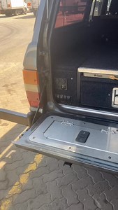 🇰🇪 how’s that for a rear setup? Twin drawers and tailgate storage. #60serieslandcruiser #landcruiserkenya #4x4kenya | Ultra Red Outdoors
