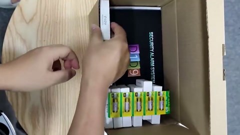 D1D9 24pcs Home Burglar Alarm System Wireless DIY 4G WiFi GSM for Home Security Alarm Systems