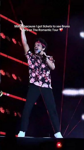 Bruno Mars Live Locked out of heaven on The Romantic live tour #brunomars #brunomarslive #music