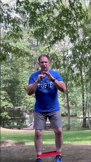 Squat Step Secret: Unleash Quad Power with Resistance Bands! #shorts