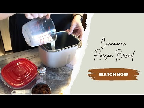 Crazy Good Cinnamon Raisin Bread You Can Make In A Bread Machine