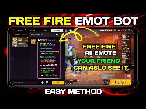 PREMIUM EMOT BOT V.2 🔥🗿 | FREE FIRE EMOT BOT 🔥 | FF TCP BOT TUTORIAL 🎉| TE4M SONIC |