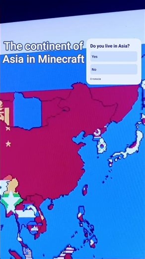 Build Asia in Minecraft#build #world #asia #map #minecraft