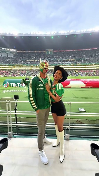Andrea y El Grande Americano están listos para apoyar a México 😍 | el americano