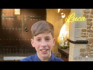 12-yr-old Luca Brugnoli AVE MARIA(Lorenc) practice