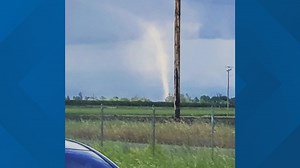 Dust devil spotted in Yuba County