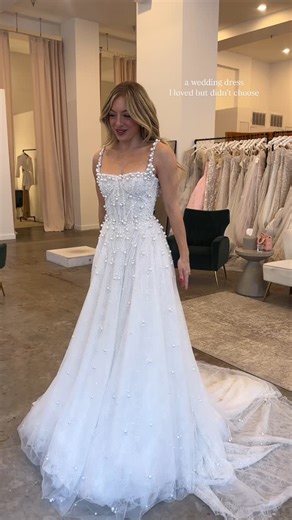 Rachel Martino | the most stunning pearl beaded bodice 🥹 #weddingdress | Instagram